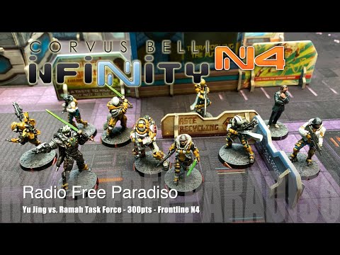 Radio Free Paradiso - Infinity N4 Battle Report - Yu Jing vs RTF