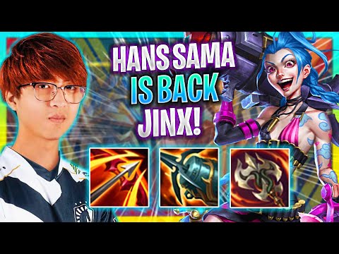 HANS SAMA BRINGS BACK JINX! | G2 Hans Sama Plays Jinx ADC vs Sivir! | Preseason 2023