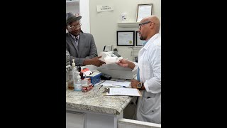 When Mike witnesses a man making a stiff decision at the pharmacy!