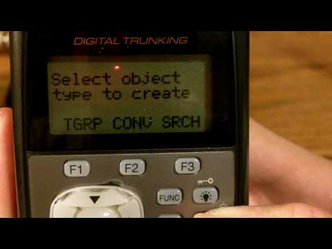How To Program the PRO-106 Digital Trunking Scanner