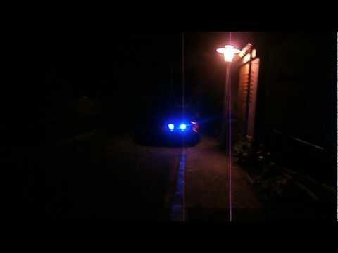 LED PaceCar Pace-Car-strobe-light blau, blue