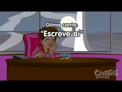 DILMA SAUDOSA CANTA Paródia de Luan Santana - Escreve Aí