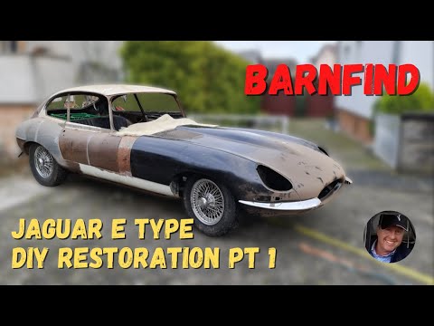 BARNFIND Jaguar E Type restoration DIY  Pt. 1