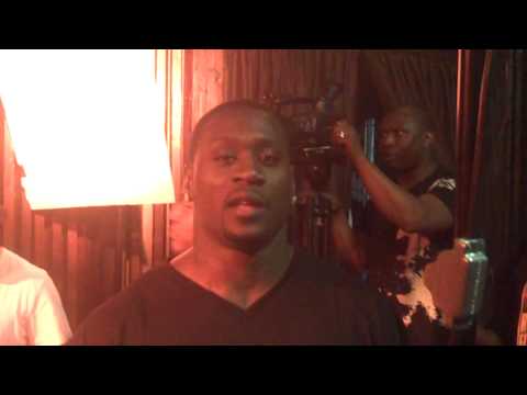 Thomas Jones @ Myko Slim's "Give It 2 U" video shoot