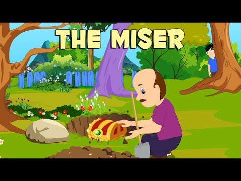 Moral Stories In English | The Miser | English Short Stories | Animated Moral Stories