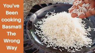 A Perfect Non Stick Basmati Rice | How to
