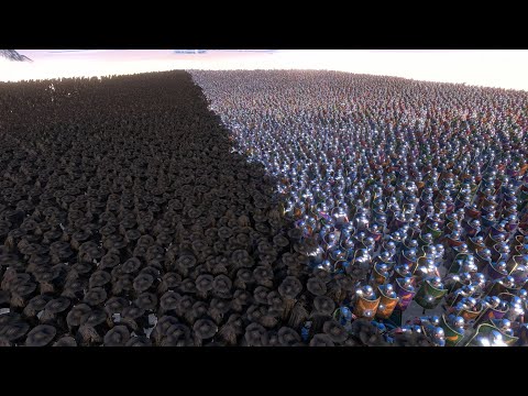 10.000 ROMANS vs 10.000 SCARECROWS | UEBS