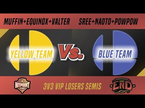 Alternate End 3v3 VIP Losers Semis - McMuffin + Equinox + EmberGecko vs Sree + Naoto + PowPow