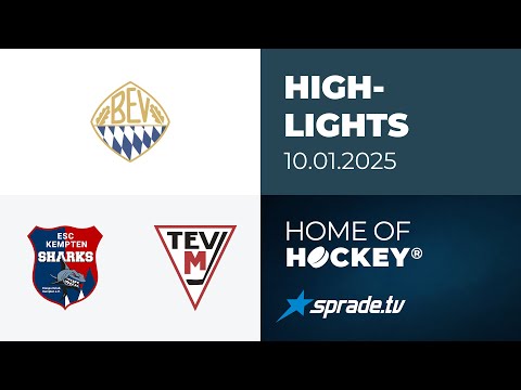 10.01.2025 - Highlights - ESC Kempten vs. TEV Miesbach
