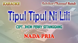 Download lagu TIPUL TIPUL NI LILI ll KARAOKE BATAK LAWAS ll CIPT  JHON FERRY SITANGGANG ll NADA PRIA A=DO mp3