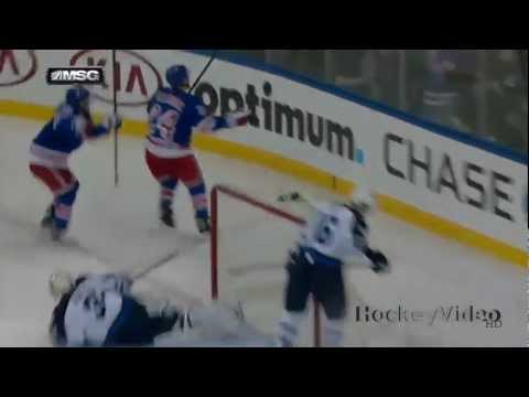 Ryan Callahan amazing SH goal . April 1, 2013