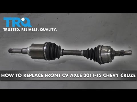 How to Replace Front Driver Side CV Axle 11-15 Chevy Cruze