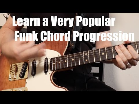 Funk Rhythm Guitar Lesson - Learn a Popular Funk Chord Progression