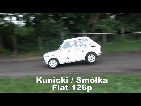 Szombierki Rally Cup 2019 - Runda 2 - Marek Kunicki / Rafał Smółka - Fiat 126p