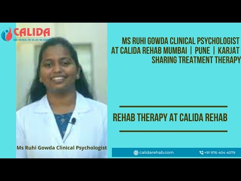 Ms Ruhi Gowda Clinical Psychologist At Calida Rehab Mumbai | Pune | Karjat Sharing Treatment Therapy