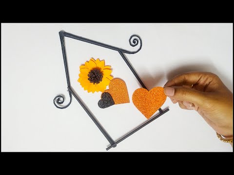 Easy Wall Hanging - Home Decor Ideas - Paper Craft Wall Hanging - Paper Crafts Easy