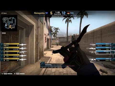 CS:GO POV Demo BIG XANTARES (22/10) vs Renegades (de_mirage)
