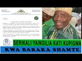 SERIKALI YAINGILIA KATI KWA KUPIGWA MWANACHAMA WA CCM BARAKA SHAMTE