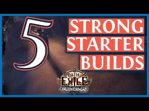 Path Of Exile 3.10 Starter Builds 🔥 5 Solid PoE Delirium Starter Builds (2020)