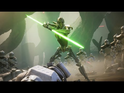 General Grievous vs Unlimited Clone Troopers - STAR WARS Jedi: Fallen Order