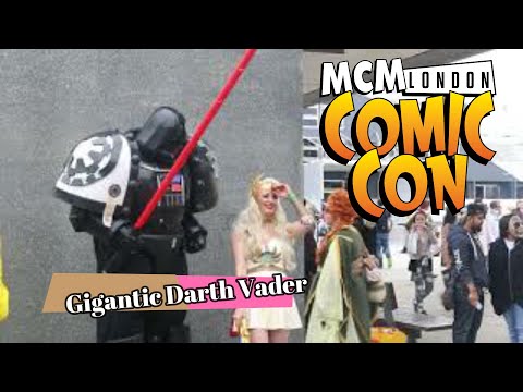 Huge Darth Vader At MCM Comic Con London