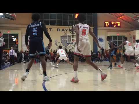 Scanlan Vs St Rays Isaiah Washington pops out