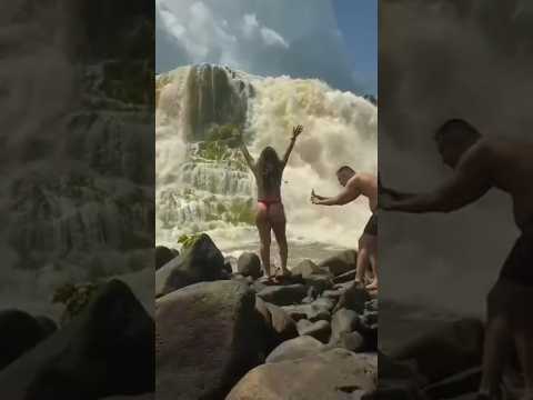 Rota do Amor na cachoeira de Santo Antônio em Laranjal do Jari-Ap!