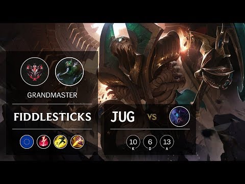 Fiddlesticks Jungle vs Rek'Sai - EUW Grandmaster Patch 10.1