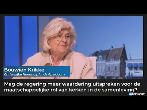 Uitgelicht! 13 oktober 2022 - Bouwien Krikke over de rol van de kerk in de samenleving