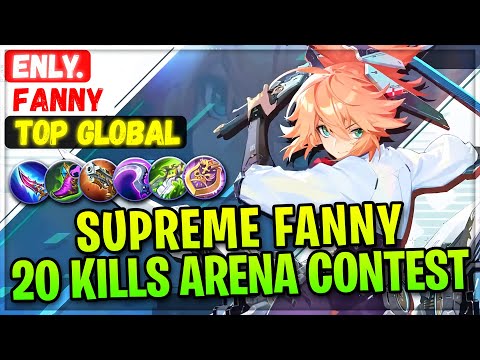 Supreme Fanny 20 Kills Arena Contest [ Top Global Fanny ] Enly. - Mobile Legends Emblem And Build