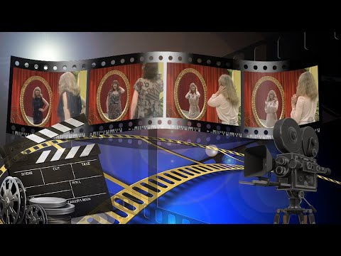 Dian Parkinson, Janice Pennington, and Holly Hallstrom in a magic mirror showcase