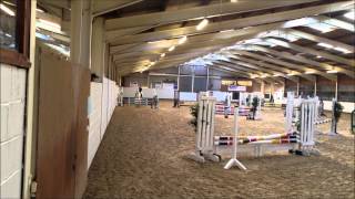 preview picture of video 'My Delilah qualifying for Blue Chip Championships  -  BSJA Junior British Novice'