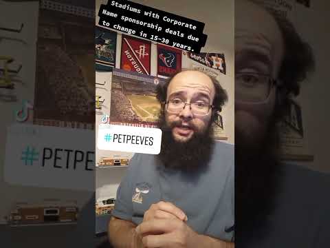 3 Minute Rant on corporate stadium naming.