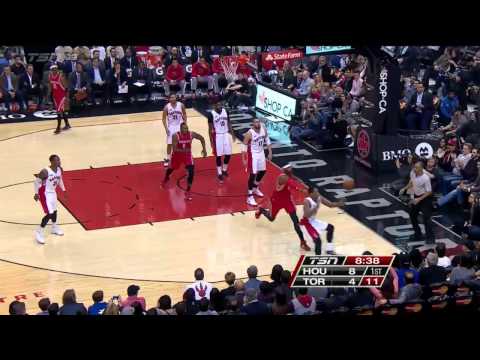 Raptors Highlights: JV Denies Josh Smith - March 30, 2015
