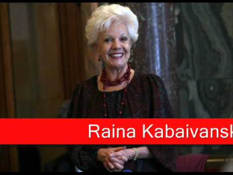 Raina Kabaivanska: Verdi - Il Trovatore, 'Tacea la notte placida'
