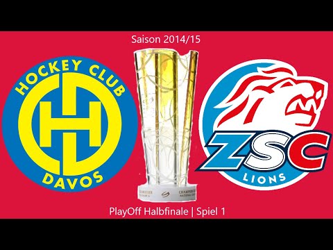 NHL15 | HC Davos - ZSC Lions | PlayOff Halbfinale | Spiel 1 | National League 2014/15