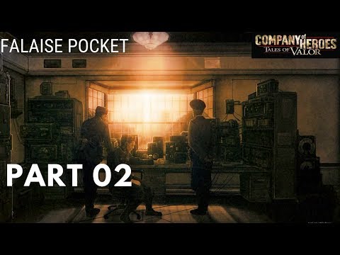 Company of Heroes Tales of Valor(Walkthrough GamePlay) [Falaise Pocket] Part02