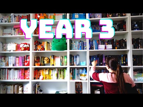 How many of my 550+ books have I actually read!? 📚 BOOK BUYING BAN, YEAR 3 UPDATE!