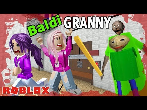 BALDI GRANNY / MOST DIFFICULT ESCAPE ON ROBLOX! / COMPLETE WALK-THROUGH