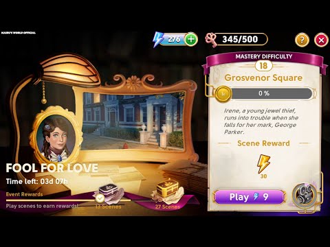 June's Journey Secrets 24R Scene 18 Grosvenor Square Word Mode 4K ULTRA HD