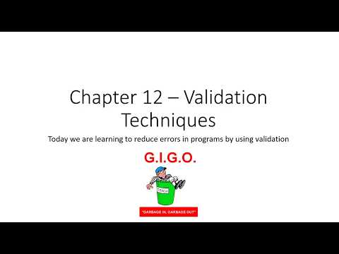 Python Validation Techniques Chapter 12 Gcse Computer Science Aqa