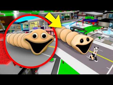 BROOKHAVEN'DA AÇ HUNGRY WORM SOLUCANI BULDUM! - Roblox Brookhaven