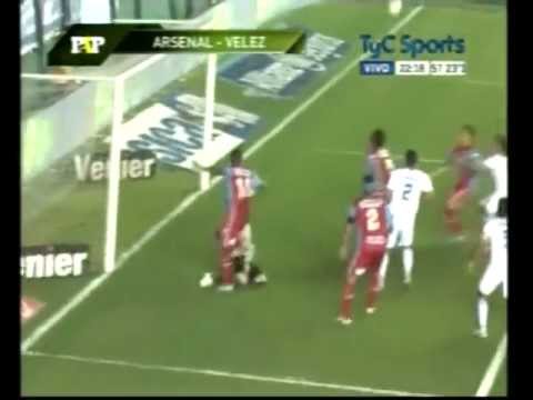 Torneo Inicial 2012 :: Fecha 13 :: Arsenal 1 - Vélez 5 :: Resumen