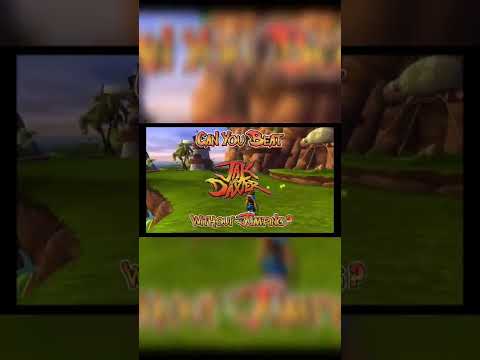 #shorts  Can you beat Jak and Daxter without jumping a single time?