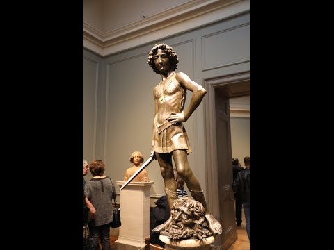 David (and Goliath) by Andrea del Verrocchio