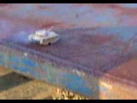 Chris's rocket powered tank.