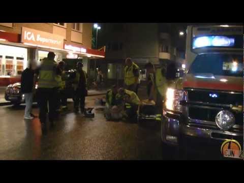 Mopedolycka på Sysslomansgatan