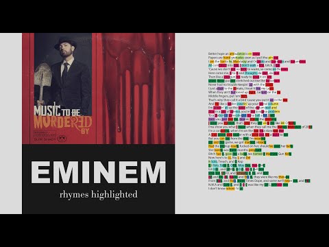 Eminem on Yah Yah - Lyrics, Rhymes Highlighted (148)