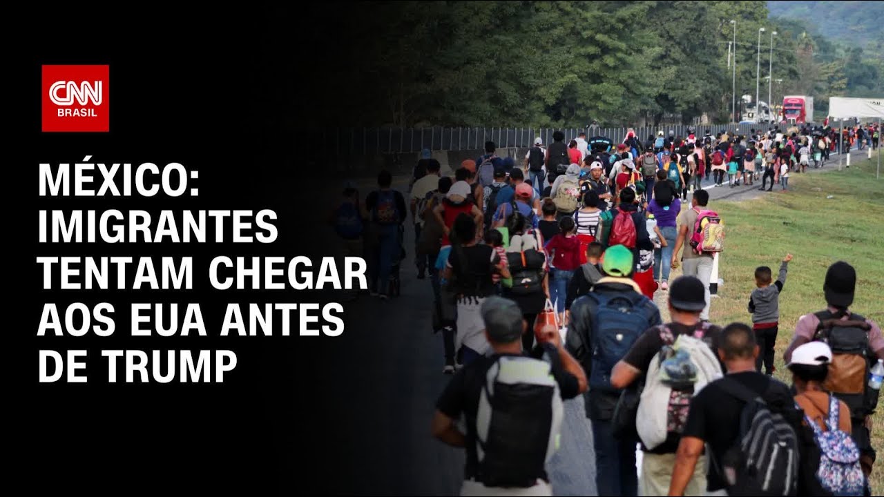 México: Imigrantes tentam chegar aos EUA antes de Trump | CNN 360°
