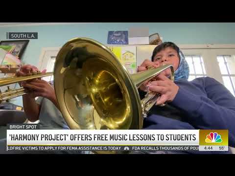 Harmony Project on NBC's "Today in LA" - Bright Spots